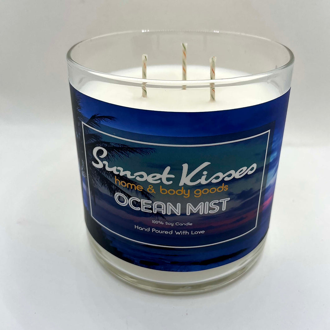 Ocean Mist 3-wick candle