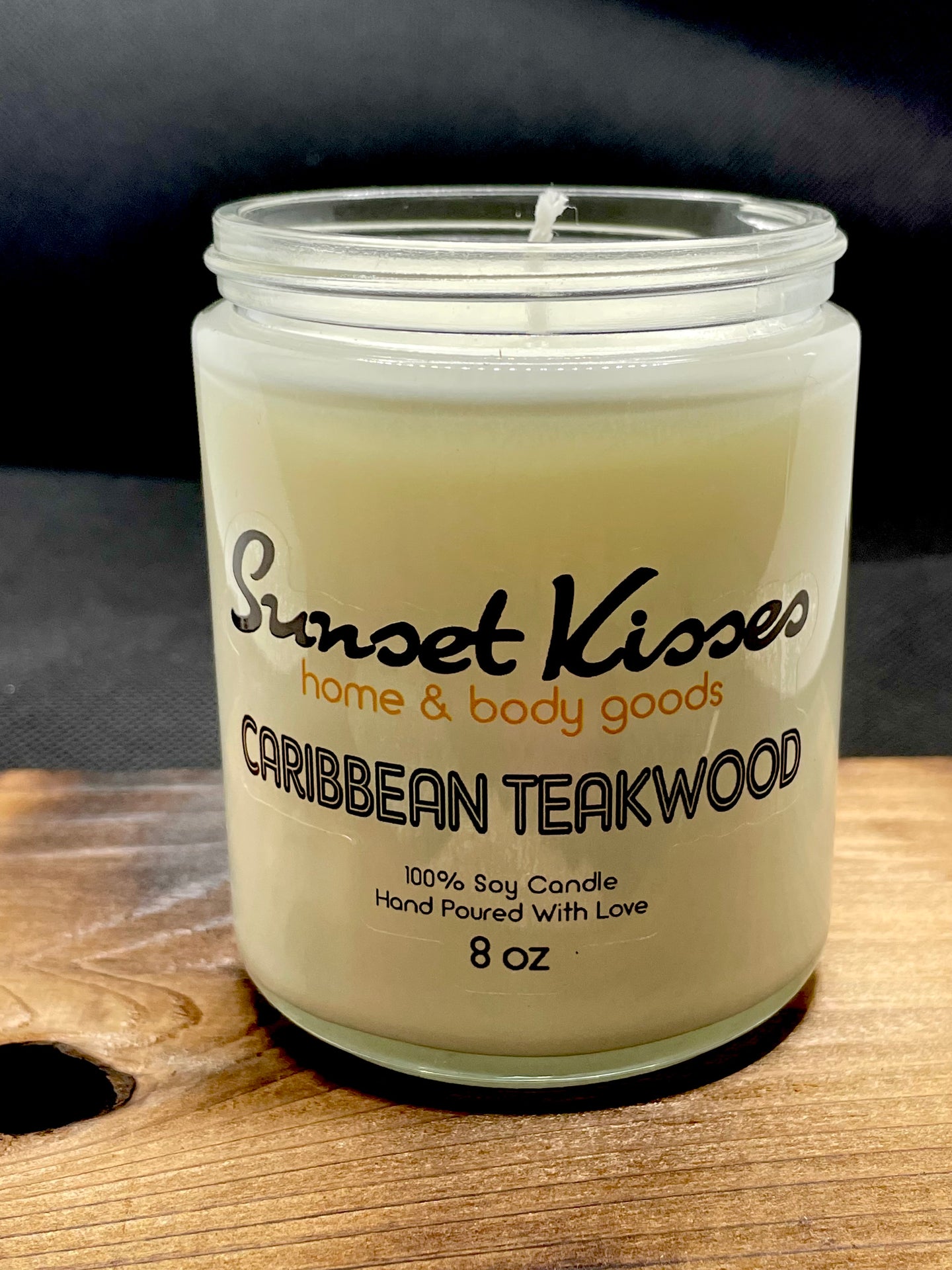 Caribbean Teakwood Single Wick Candle