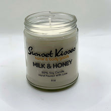 Load image into Gallery viewer, Milk &amp; Honey Single Wick candle
